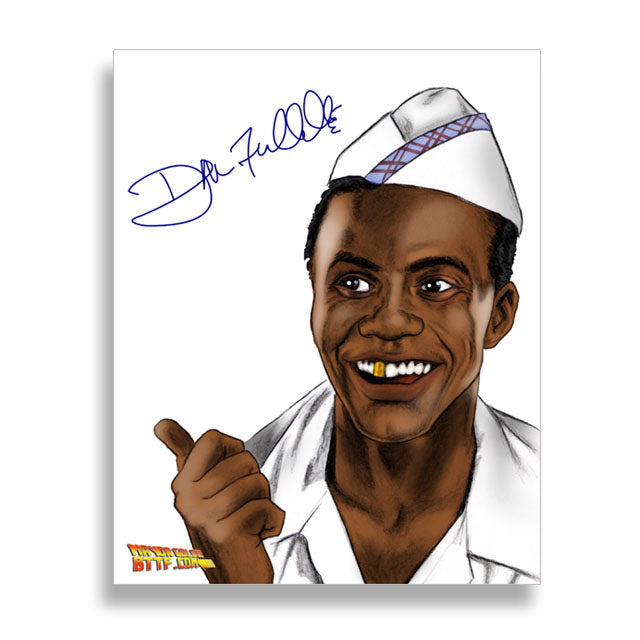 Autographed Goldie Wilson [Drawing in color] 8x10 image 0