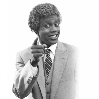 Goldie wilson campaign photo. Courtesy of Don Fullilove Doc's Time Machines.